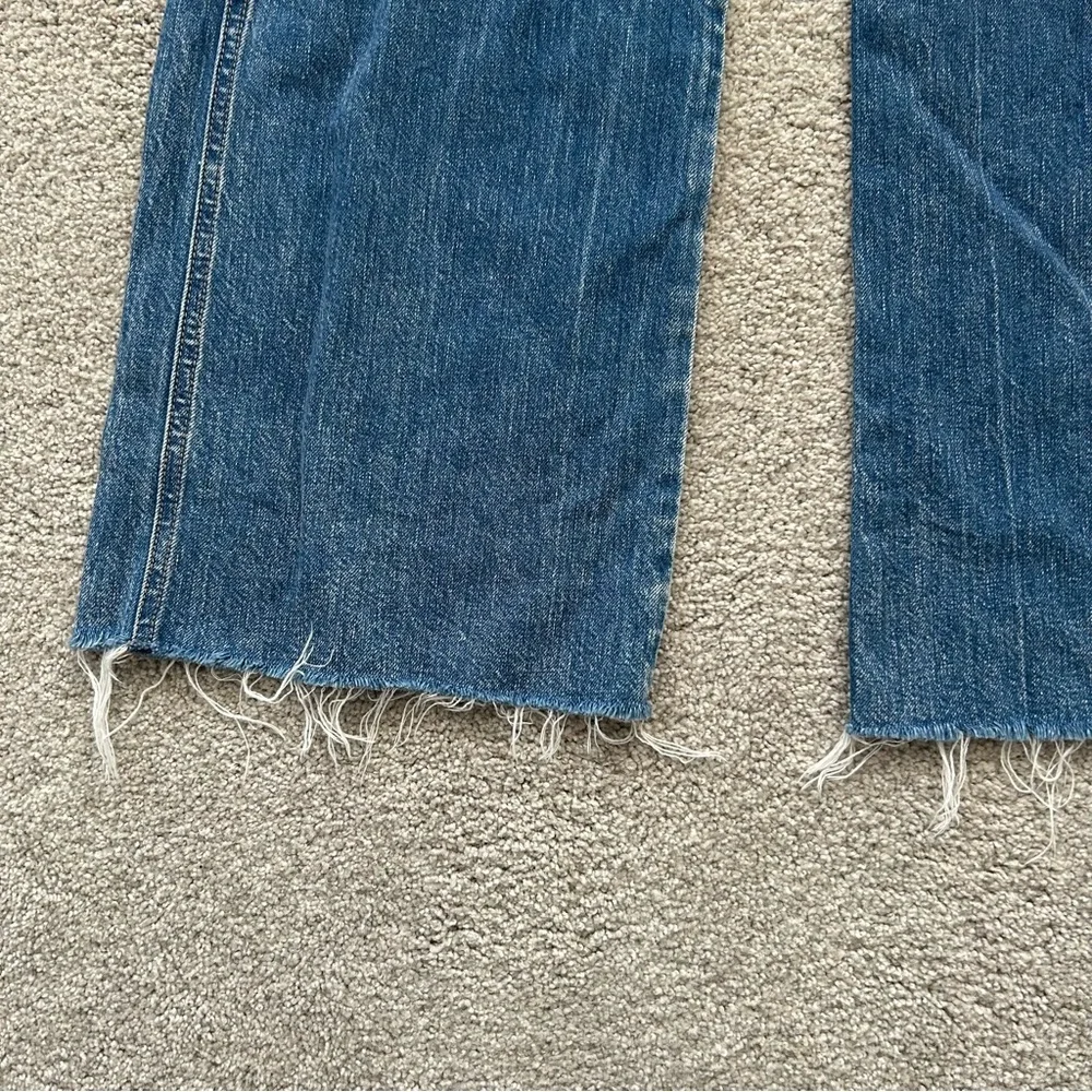 Veronica Beard Taylor Relaxed Wide Leg High Rise Denim Jeans Size 26 - Picture 4 of 11